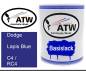 Preview: Dodge, Lapis Blue, C4 / RC4: 1L Lackdose, von ATW Autoteile West.